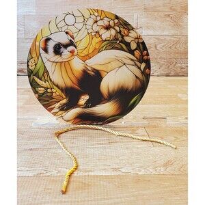 Ferret Suncatcher Window Hanging 6" NEW